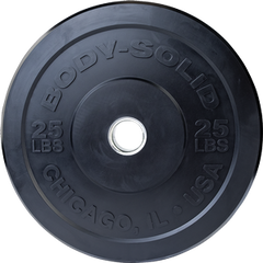 BLACK 15LB CHICAGO EXTREME BUMPER, 17.72", FULL COMMERCIAL, 1 YEAR WARRANTY