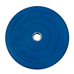 BLUE 35LB CHICAGO EXTREME BUMPER, 17.72", FULL COMMERCIAL, 3 YEAR WARRANTY - [OBPXC35]