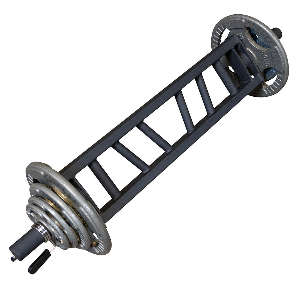 OMG47 - Olympic Multi-Grip Curl Bar (Black) - Body-Solid
