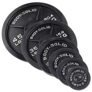 400 LB Cast Oly Set, Black Bar