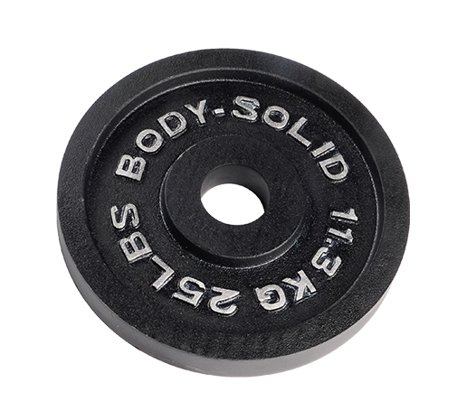 Black Cast Oly Plate 25lb - [OPB25]