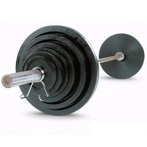 Black Cast Oly Plate 2.5lb - [OPB2-5]