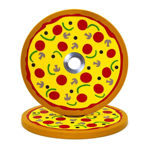 Pizza Bumper Plates (10lb Pair) Fringe Sport