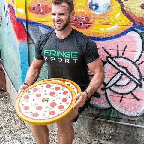 Pizza Bumper Plates (10lb Pair) Fringe Sport
