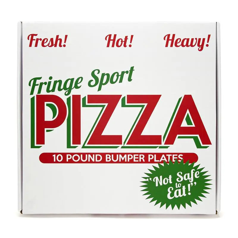 Pizza Bumper Plates (10lb Pair)