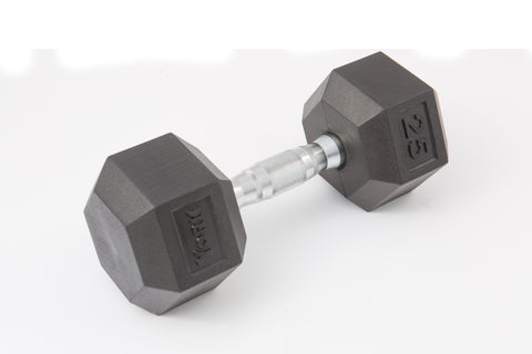 Rubber Hex Dumbbell
