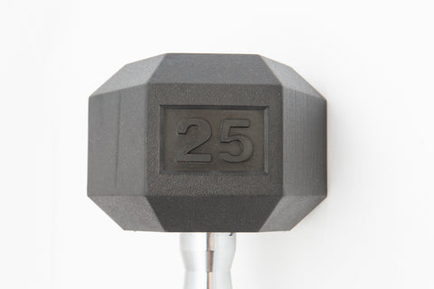 Rubber Hex Dumbbell