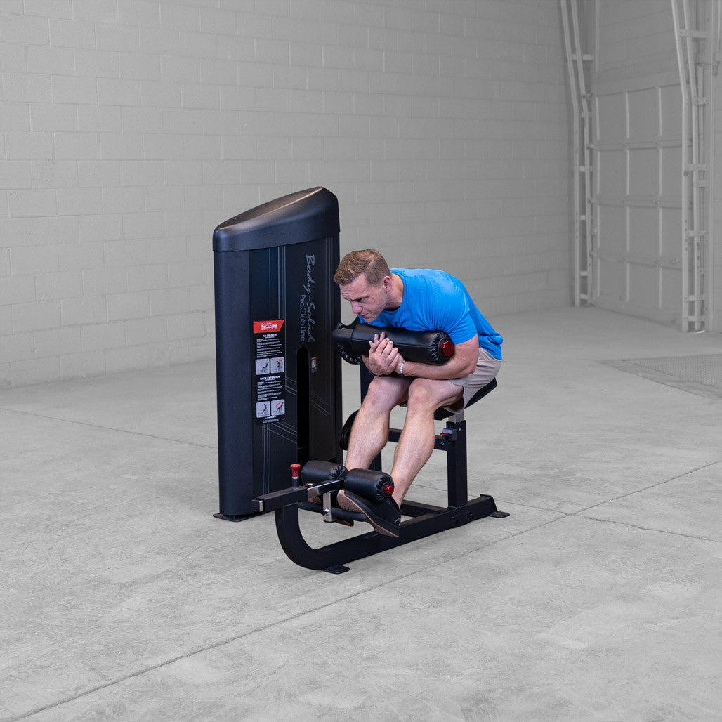 Body-Solid S2ABB-1 Pro Clubline Series II Ab and Back Machine with 160 Lb. Weight Stack for Home and Commercial Gym