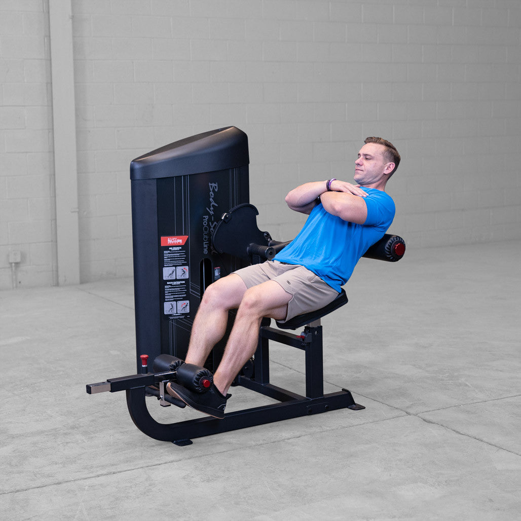 Body-Solid S2ABB-1 Pro Clubline Series II Ab and Back Machine with 160 Lb. Weight Stack for Home and Commercial Gym