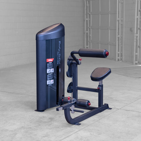 Body-Solid S2ABB-1 Pro Clubline Series II Ab and Back Machine with 160 Lb. Weight Stack for Home and Commercial Gym