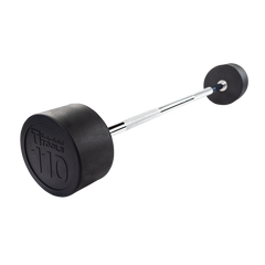 SBB110 - Rubber Coated Fixed Straight Barbell, 110lb