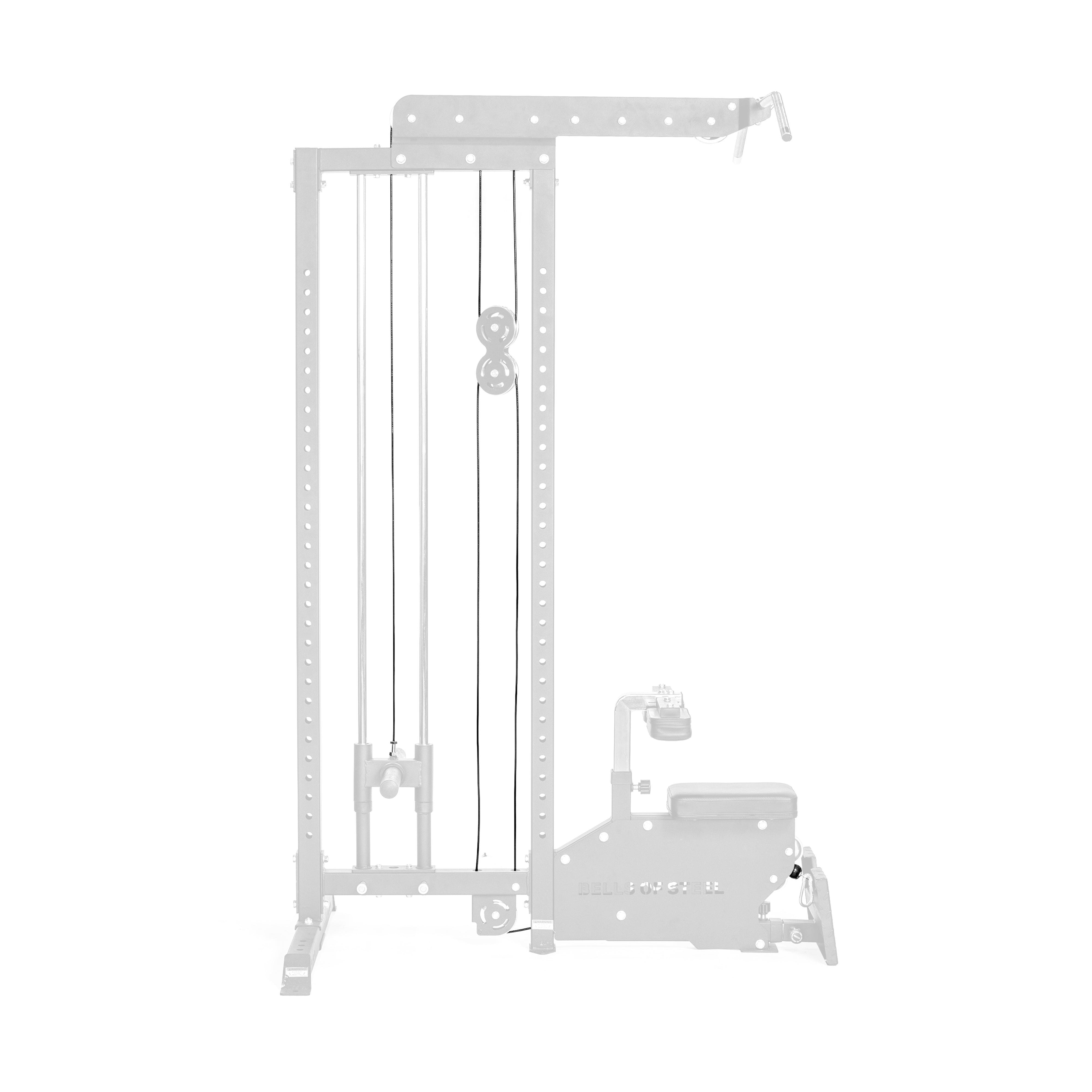 Plate-Loaded Lat Pulldown Low Row Machine Cables Part #37, #38