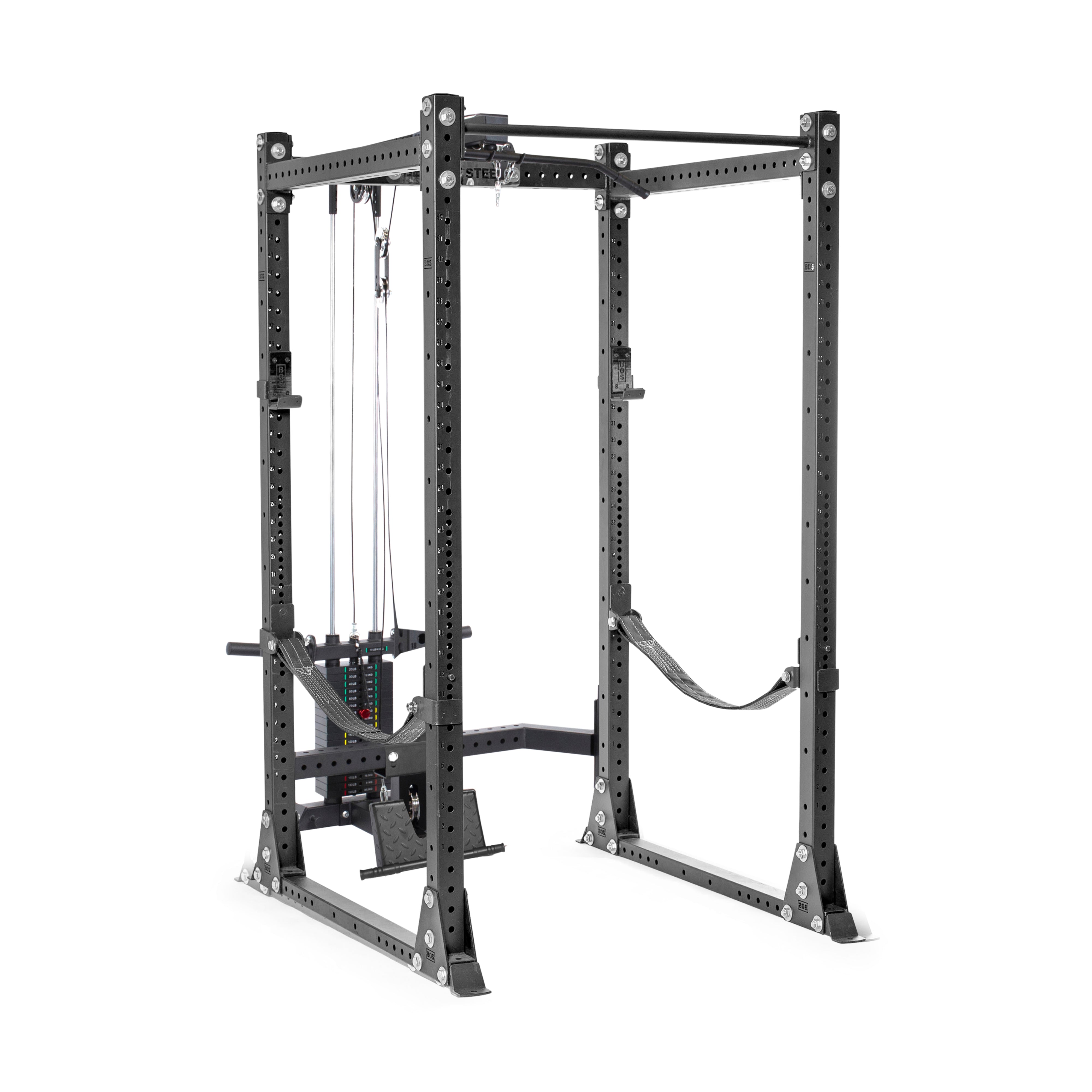 Lat Pulldown & Low Row Rack Attachment - Hydra & Manticore