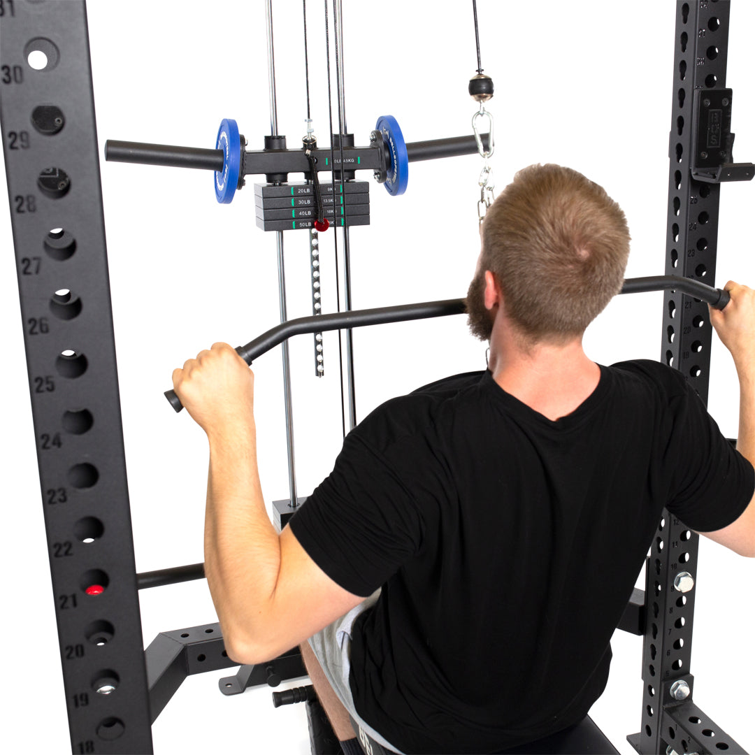 Lat Pulldown & Low Row Rack Attachment - Hydra & Manticore