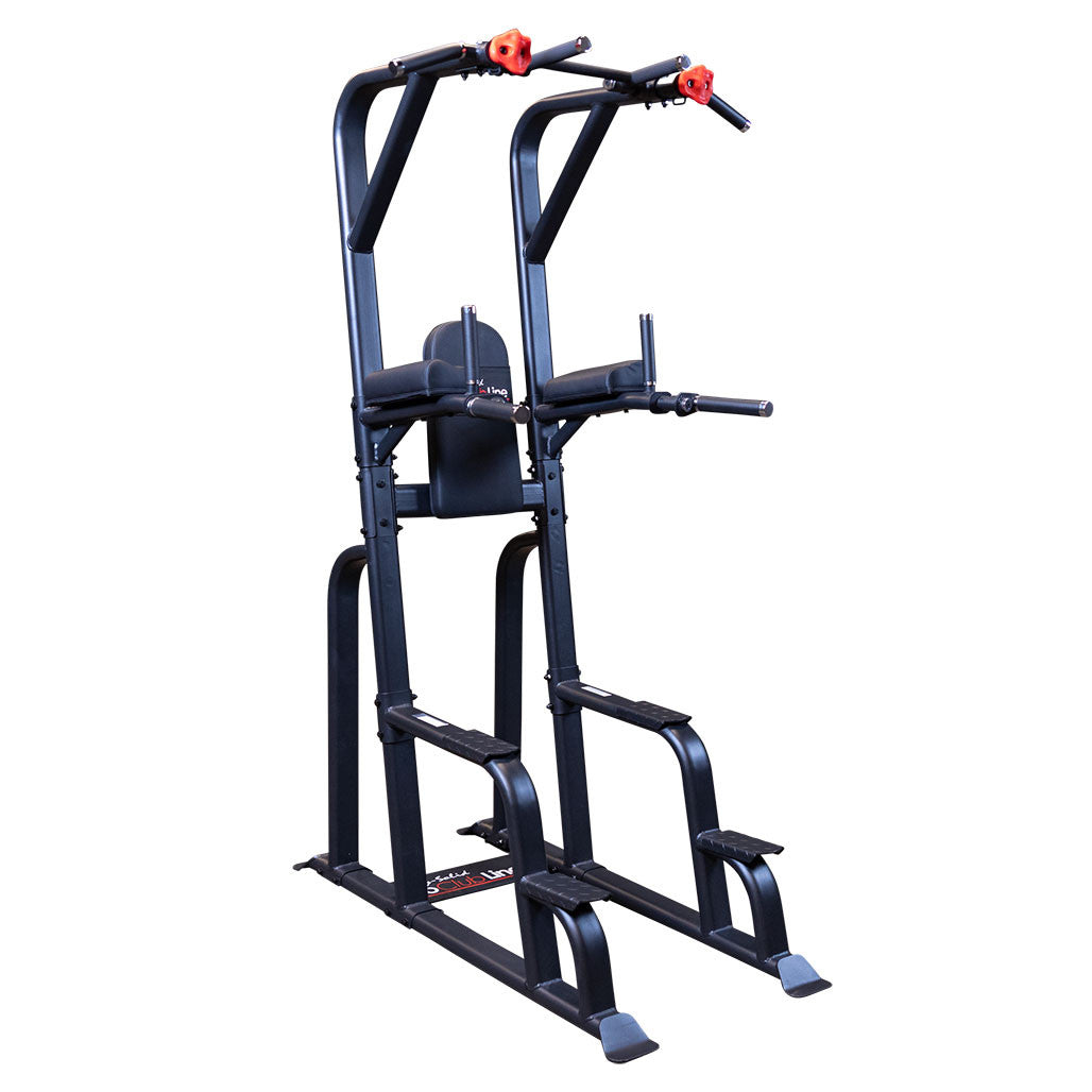 SVKR1000B - PROCLUBLINE VERTICAL KNEE RAISE CHIN DIP - BLACK