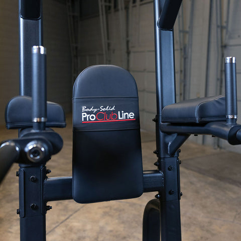 SVKR1000B - PROCLUBLINE VERTICAL KNEE RAISE CHIN DIP - BLACK