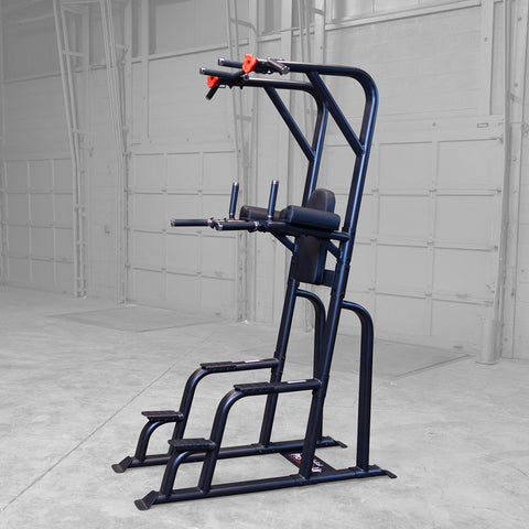 SVKR1000B - PROCLUBLINE VERTICAL KNEE RAISE CHIN DIP - BLACK