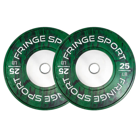 Savage Weightlifting Competition Plates - lbs Fringe Sport