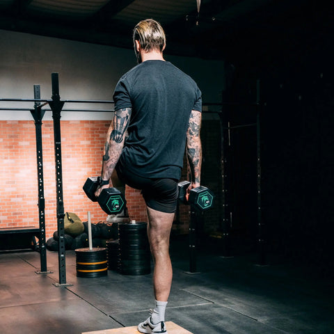 Silverback Rubber Coated Dumbbells Fringe Sport