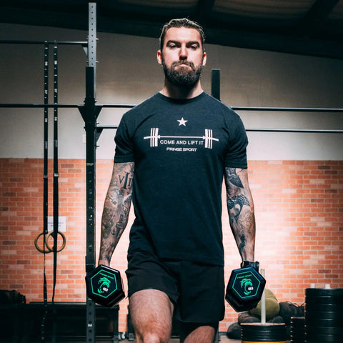 Silverback Rubber Coated Dumbbells Fringe Sport