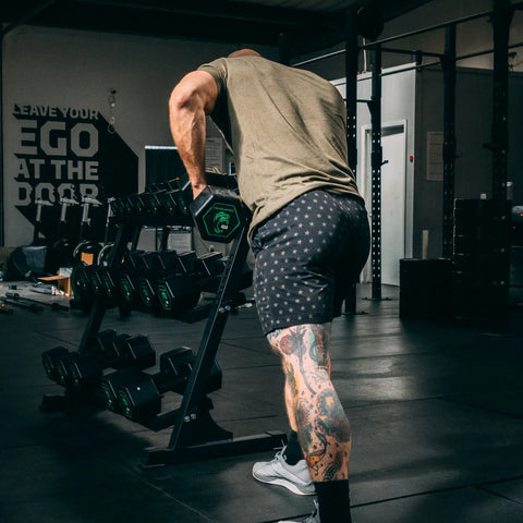 Silverback Rubber Coated Dumbbells Fringe Sport