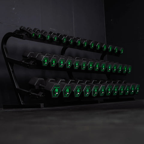 Silverback Rubber Coated Dumbbells Fringe Sport