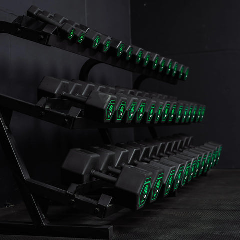 Silverback Rubber Coated Dumbbells Fringe Sport