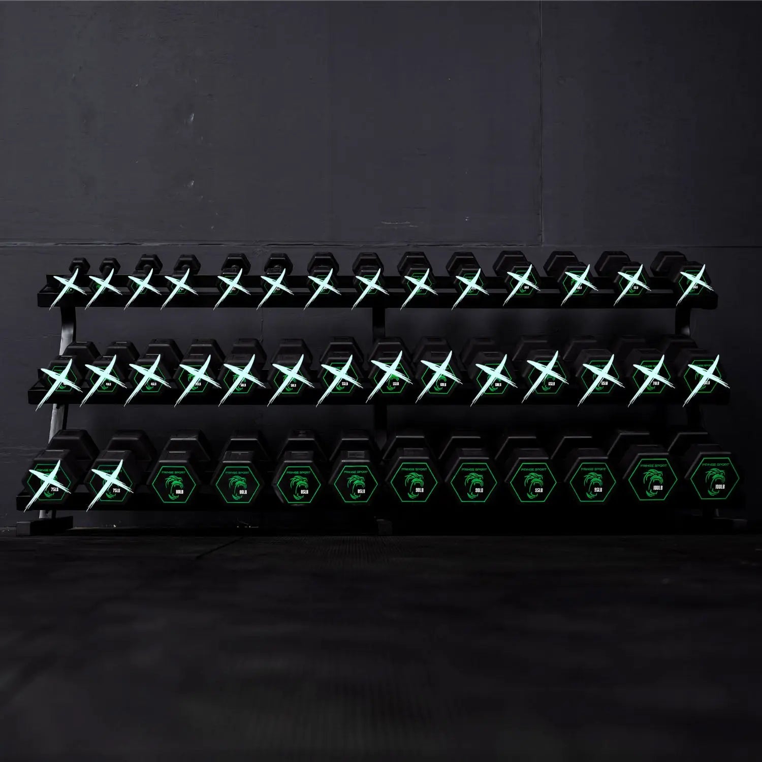 Silverback Rubber Coated Dumbbells (7411205832751)