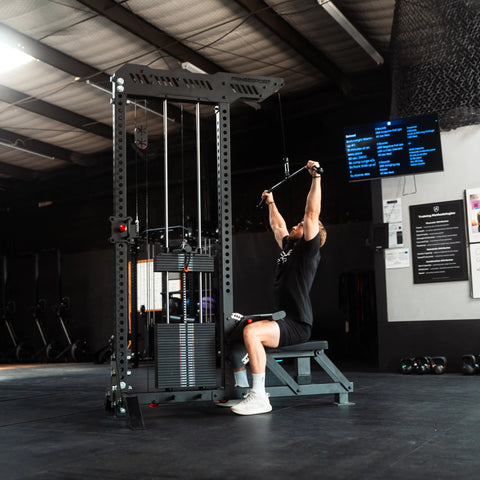 The Walrus: Single Tower Low Row & Lat Pulldown Fringe Sport