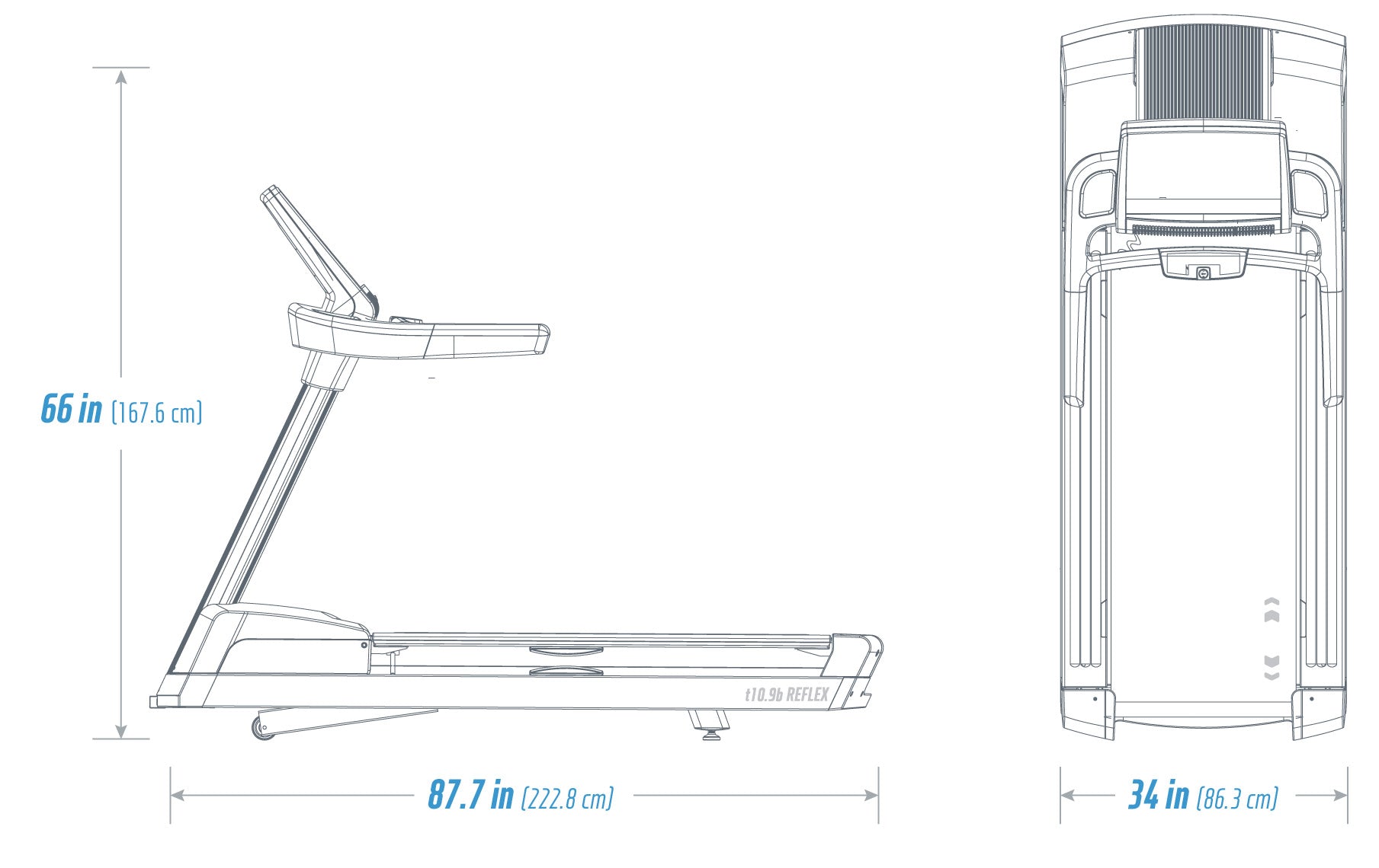 Freemotion SmartSeries™ t10.9b REFLEX™ Treadmill