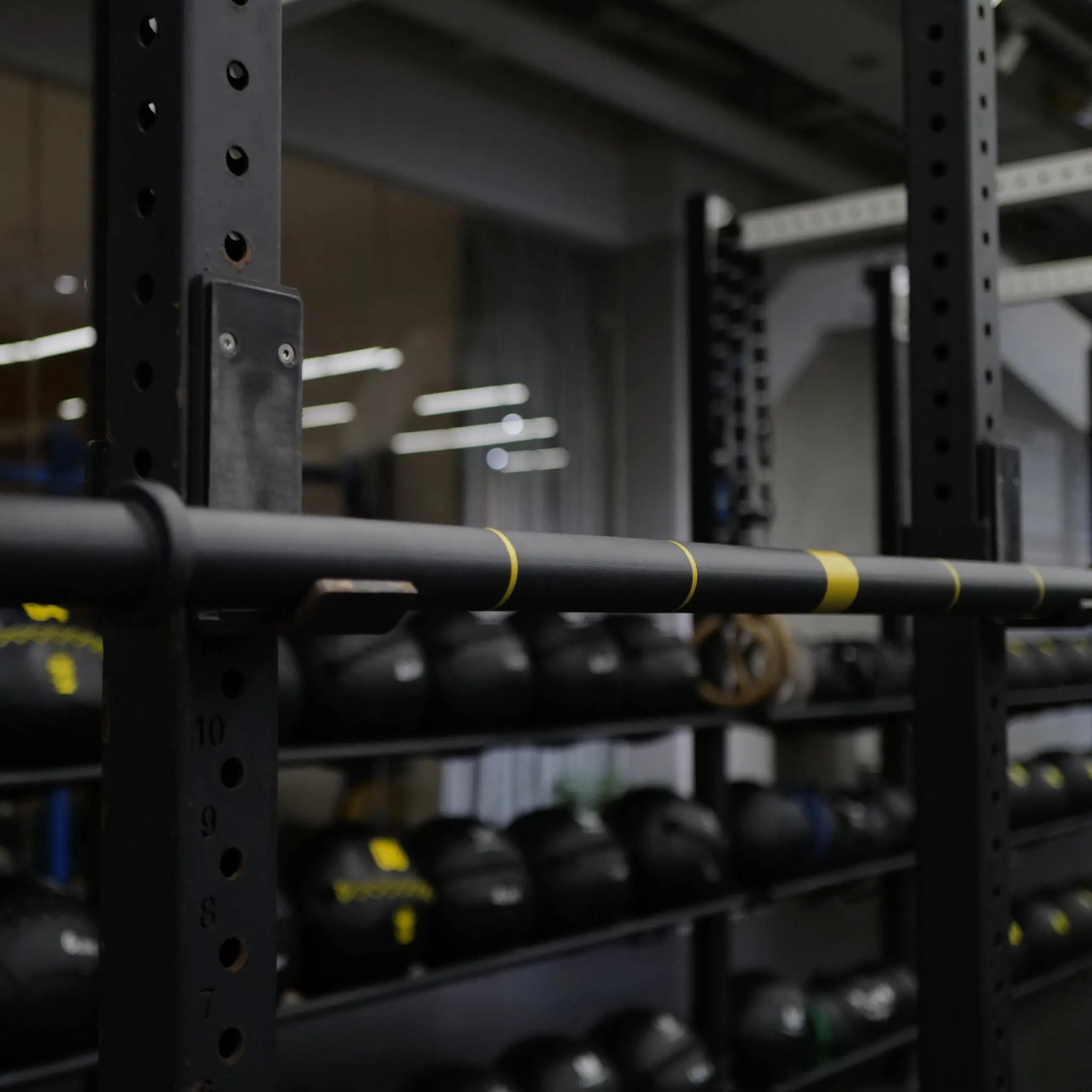 Stubby Axle Barbell - Rackable Shorty Bar