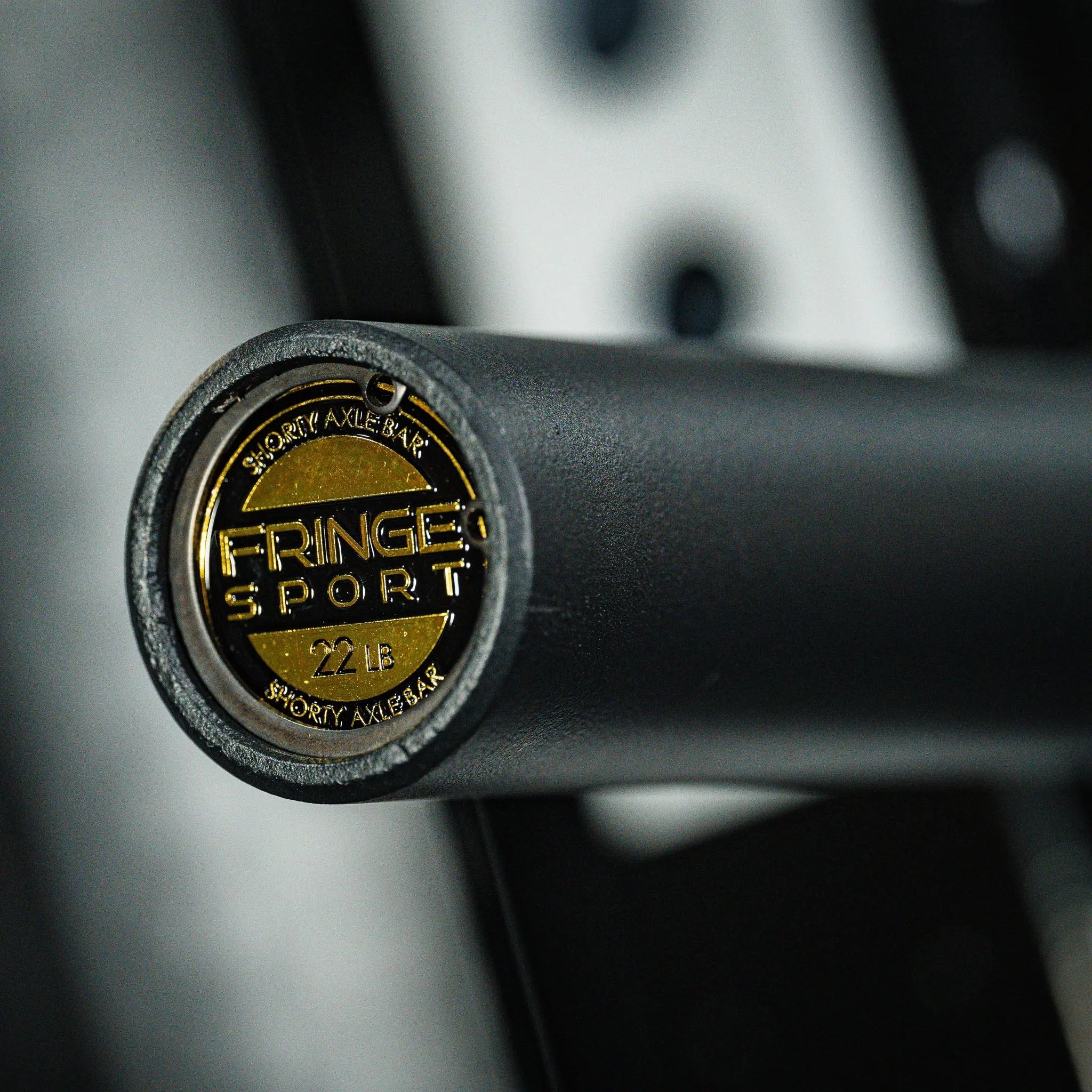 Stubby Axle Barbell - Rackable Shorty Bar