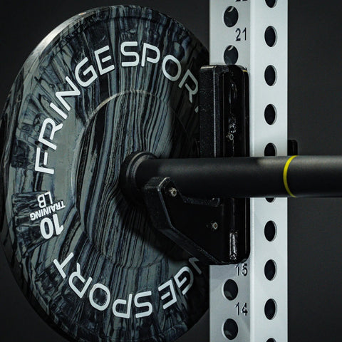 Stubby Axle Barbell - Rackable Shorty Bar Fringe Sport