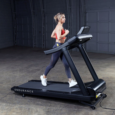 T150 Incline Treadmill by Body-Solid - 400 lb Max, 4 HP, Commercial Grade