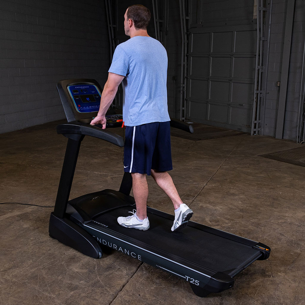 T25 Folding Incline Treadmill by Body-Solid – 400 lb Max, 4 HP