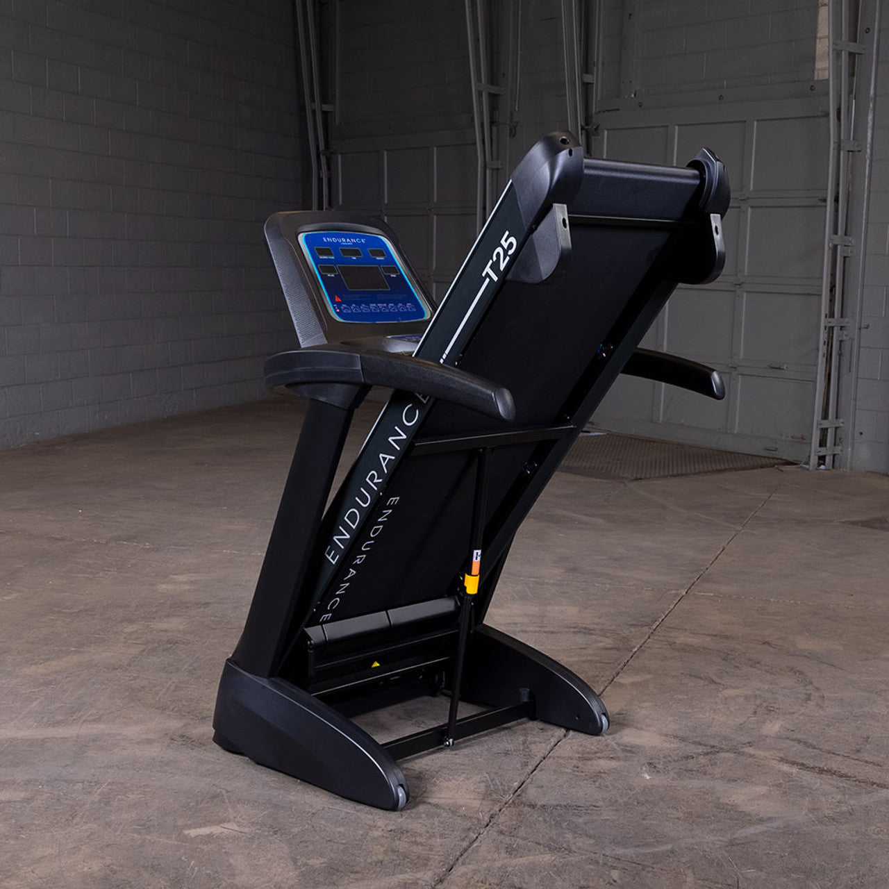 T25 Folding Incline Treadmill by Body-Solid – 400 lb Max, 4 HP