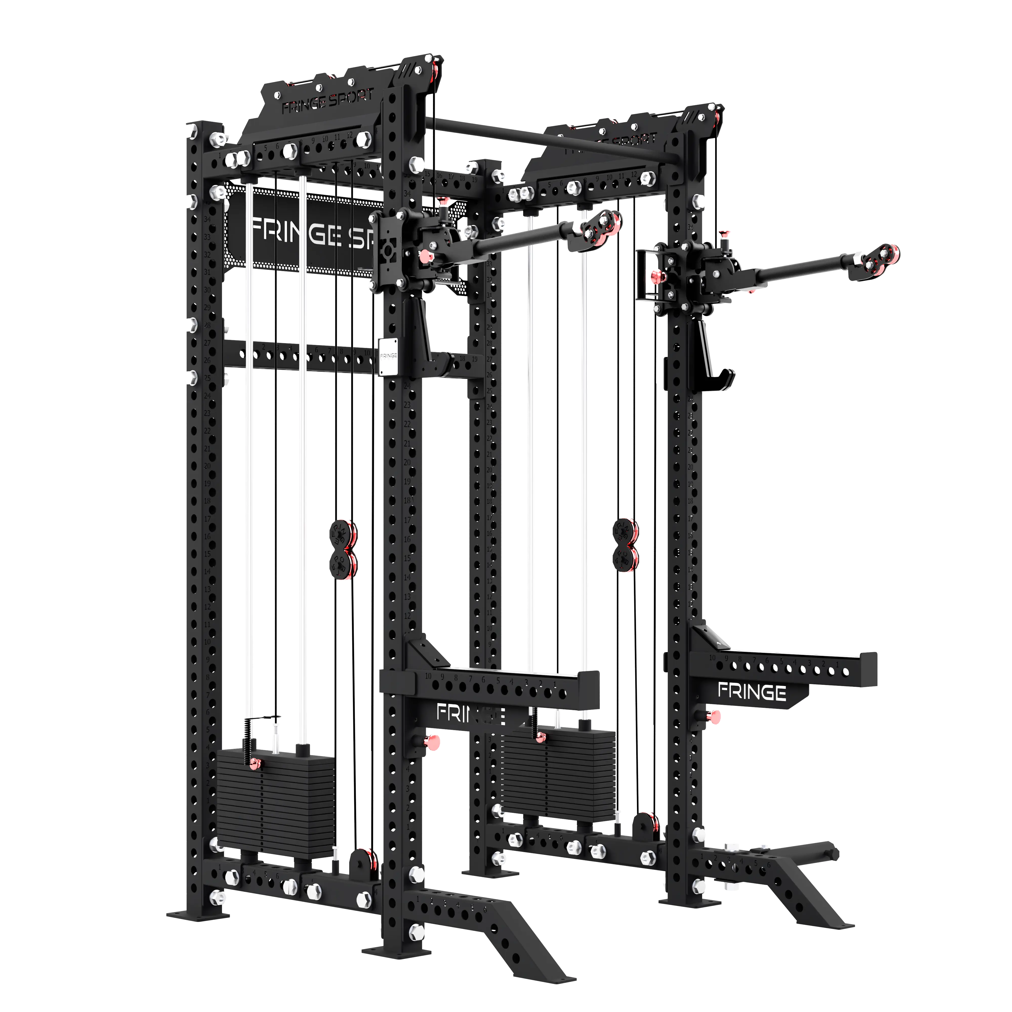 The Dane 2.0 Squat Rack with Cable Crossover | All-in-One Home Gym