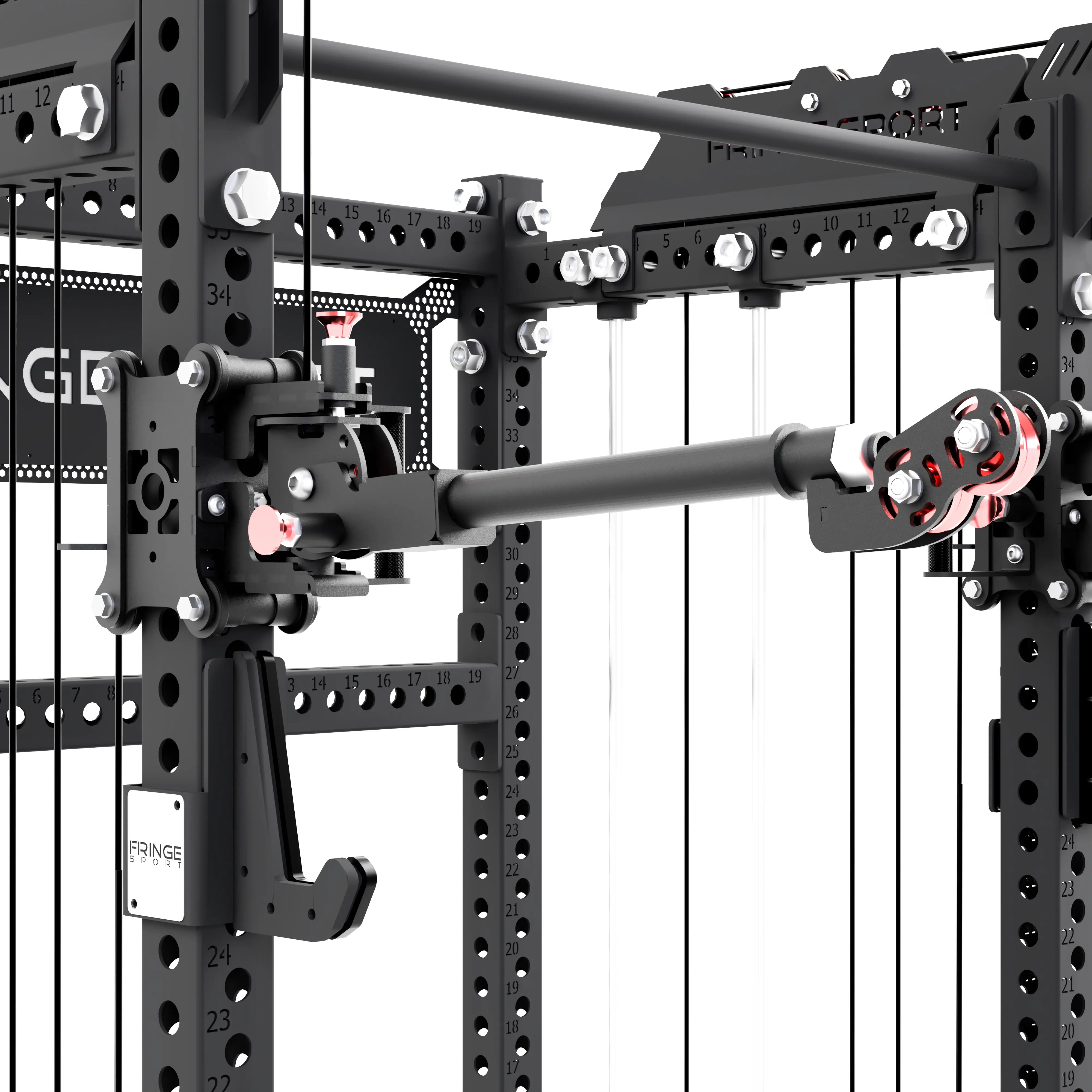 The Dane 2.0 Squat Rack with Cable Crossover | All-in-One Home Gym