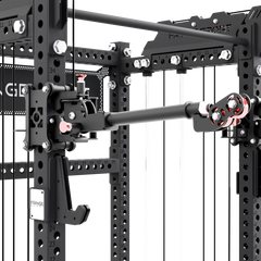 The Dane 2.0 Squat Rack with Cable Crossover | All-in-One Home Gym