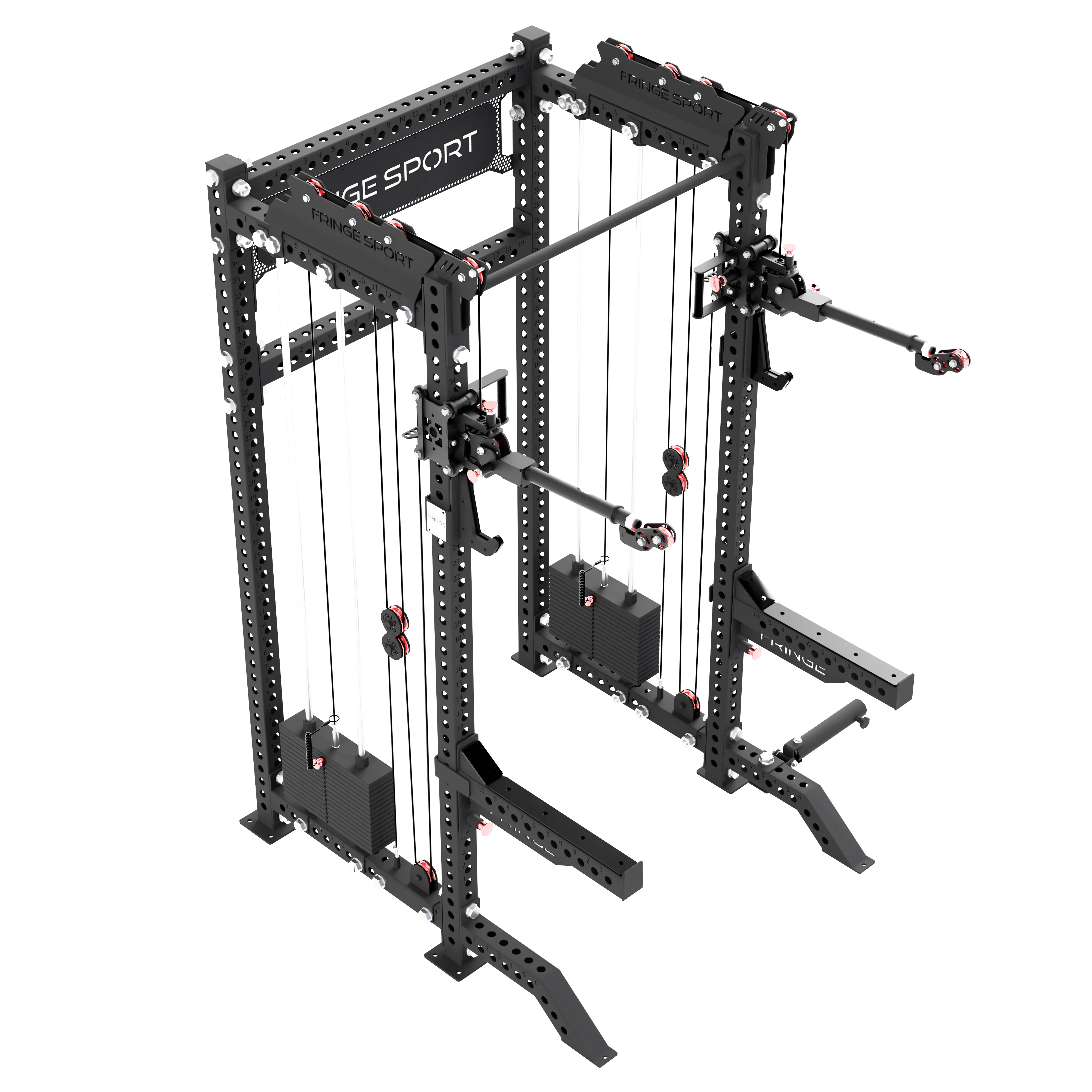 The Dane 2.0 Squat Rack with Cable Crossover | All-in-One Home Gym