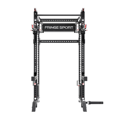 The Dane 2.0 Squat Rack with Cable Crossover | All-in-One Home Gym Fringe Sport