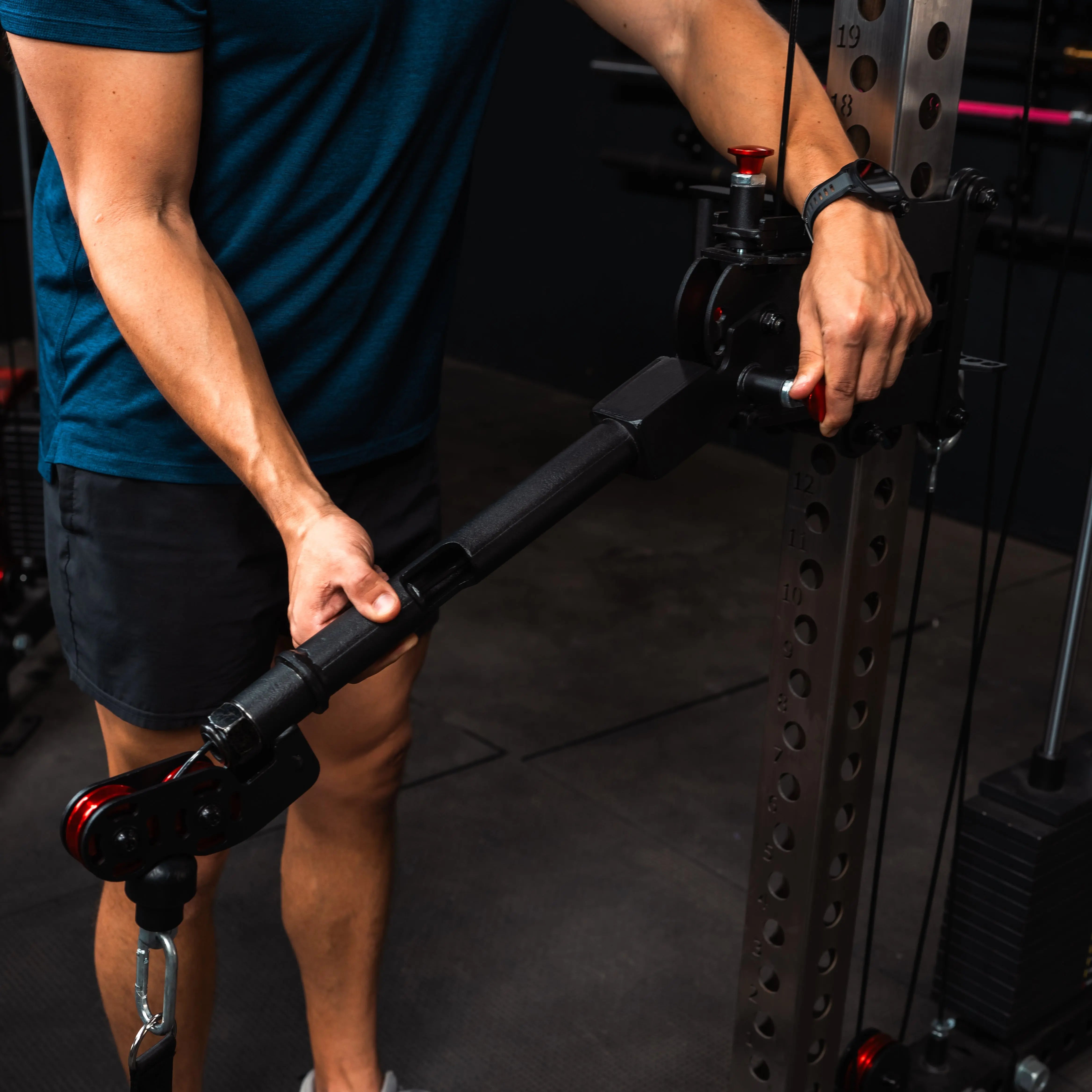 The Dane 2.0 Squat Rack with Cable Crossover | All-in-One Home Gym