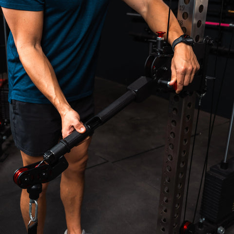 The Dane 2.0 Squat Rack with Cable Crossover | All-in-One Home Gym Fringe Sport
