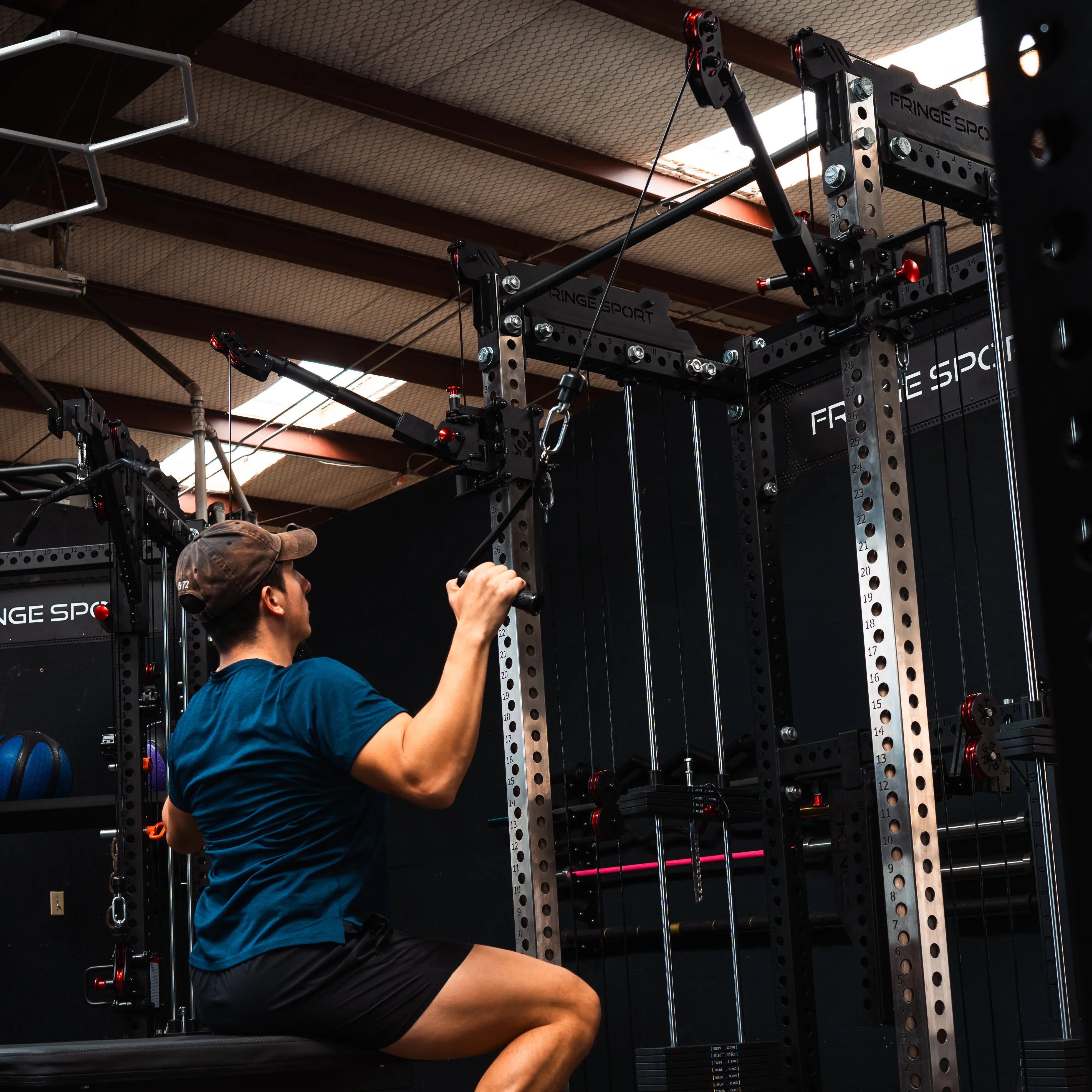 The Dane 2.0 Squat Rack with Cable Crossover | All-in-One Home Gym