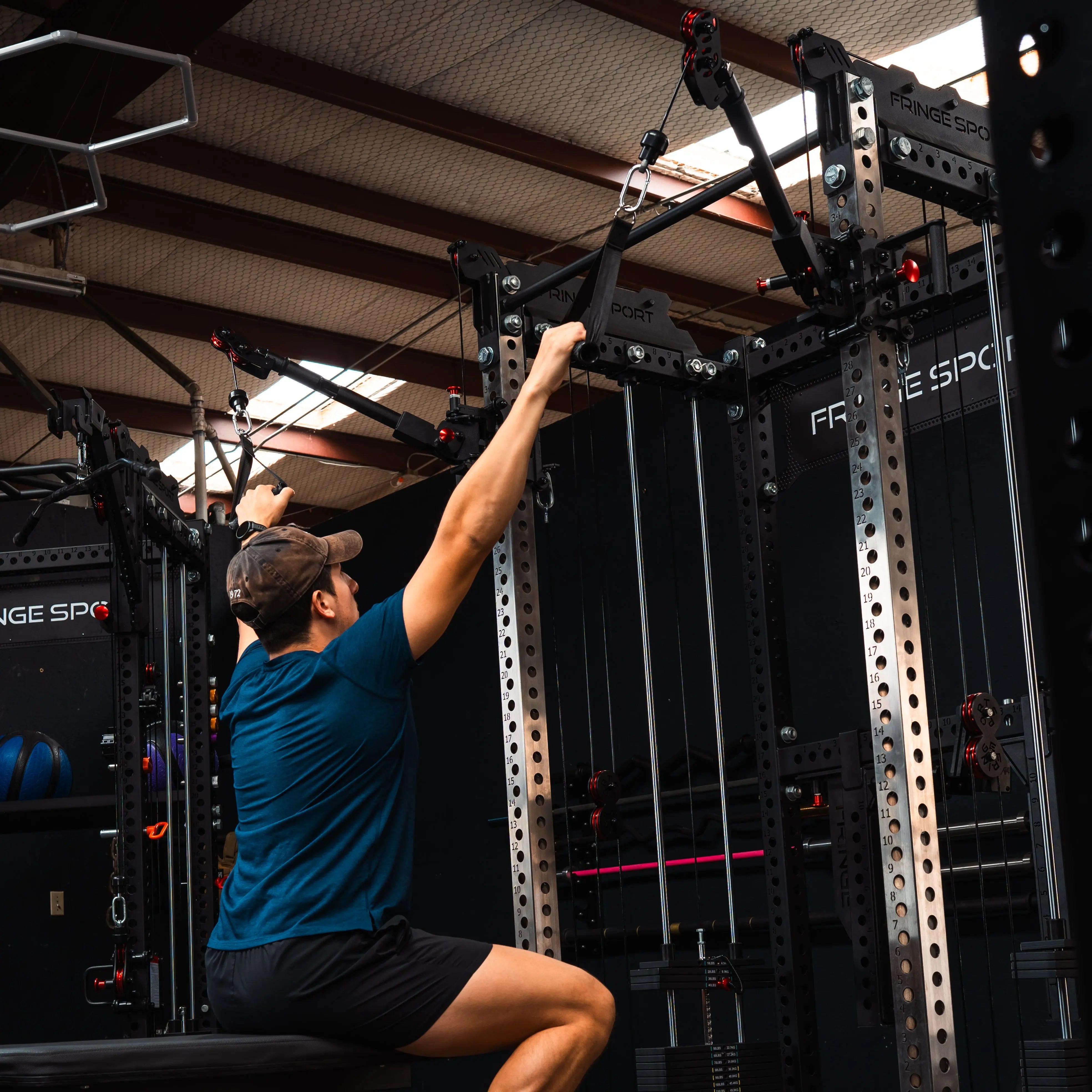 The Dane 2.0 Squat Rack with Cable Crossover | All-in-One Home Gym
