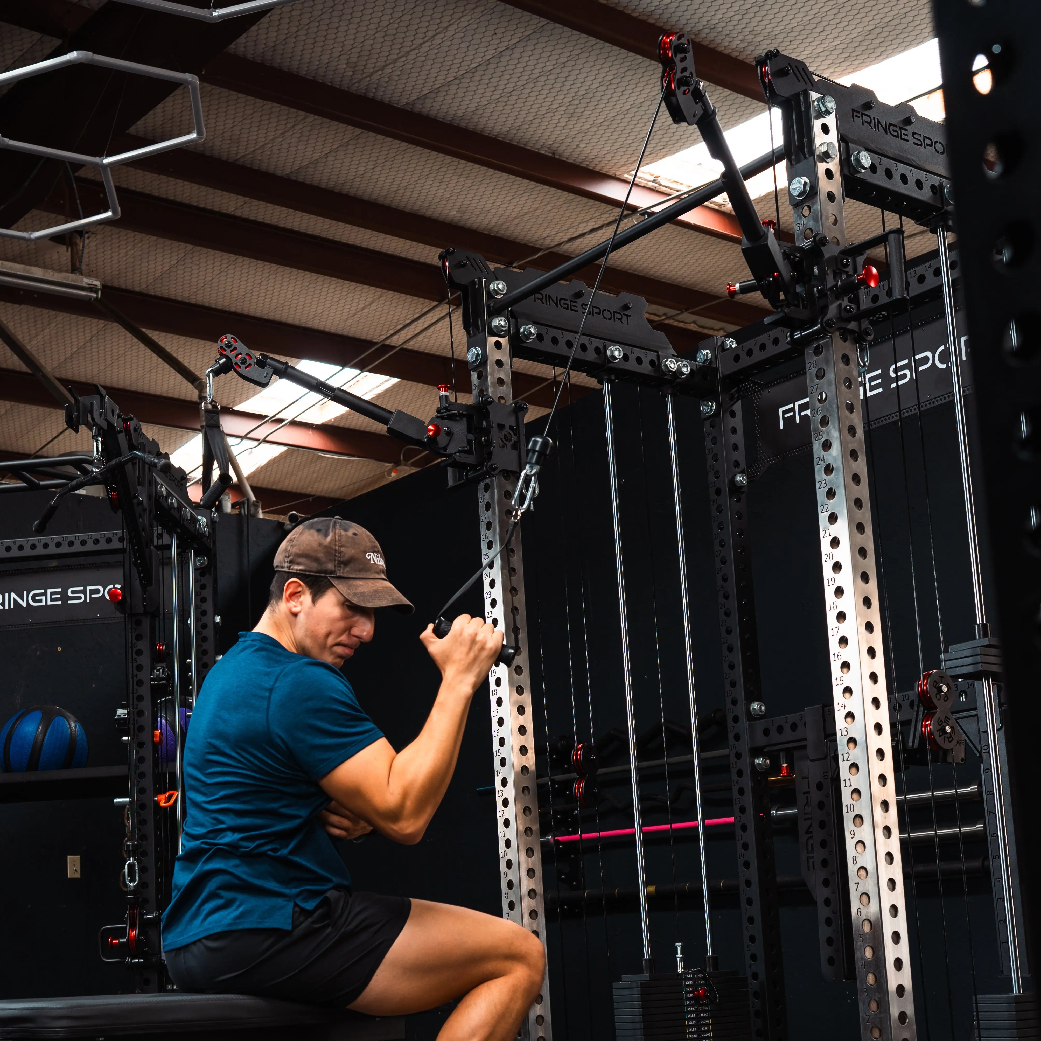 The Dane 2.0 Squat Rack with Cable Crossover | All-in-One Home Gym