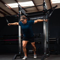 The Dane 2.0 Squat Rack with Cable Crossover | All-in-One Home Gym
