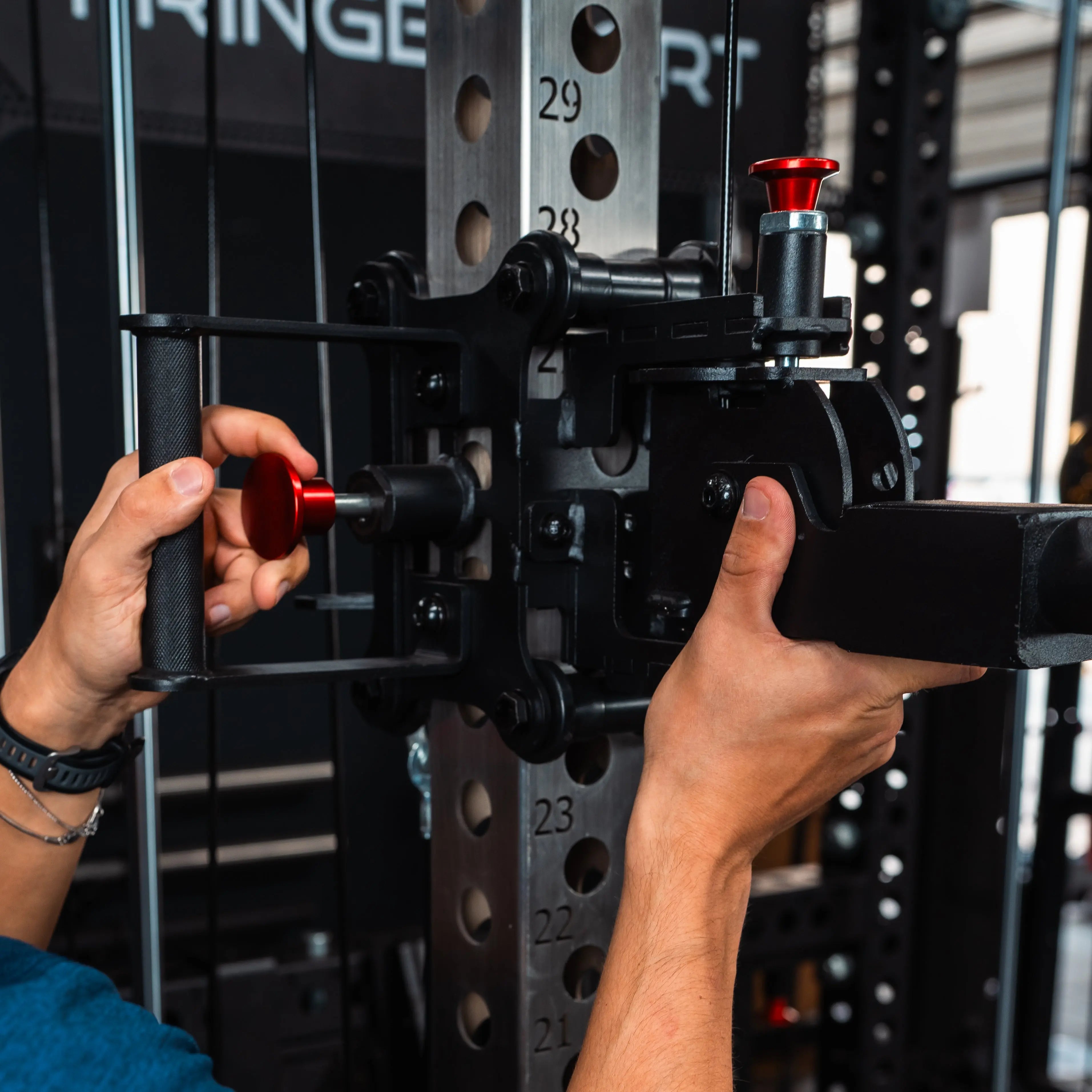 The Dane 2.0 Squat Rack with Cable Crossover | All-in-One Home Gym