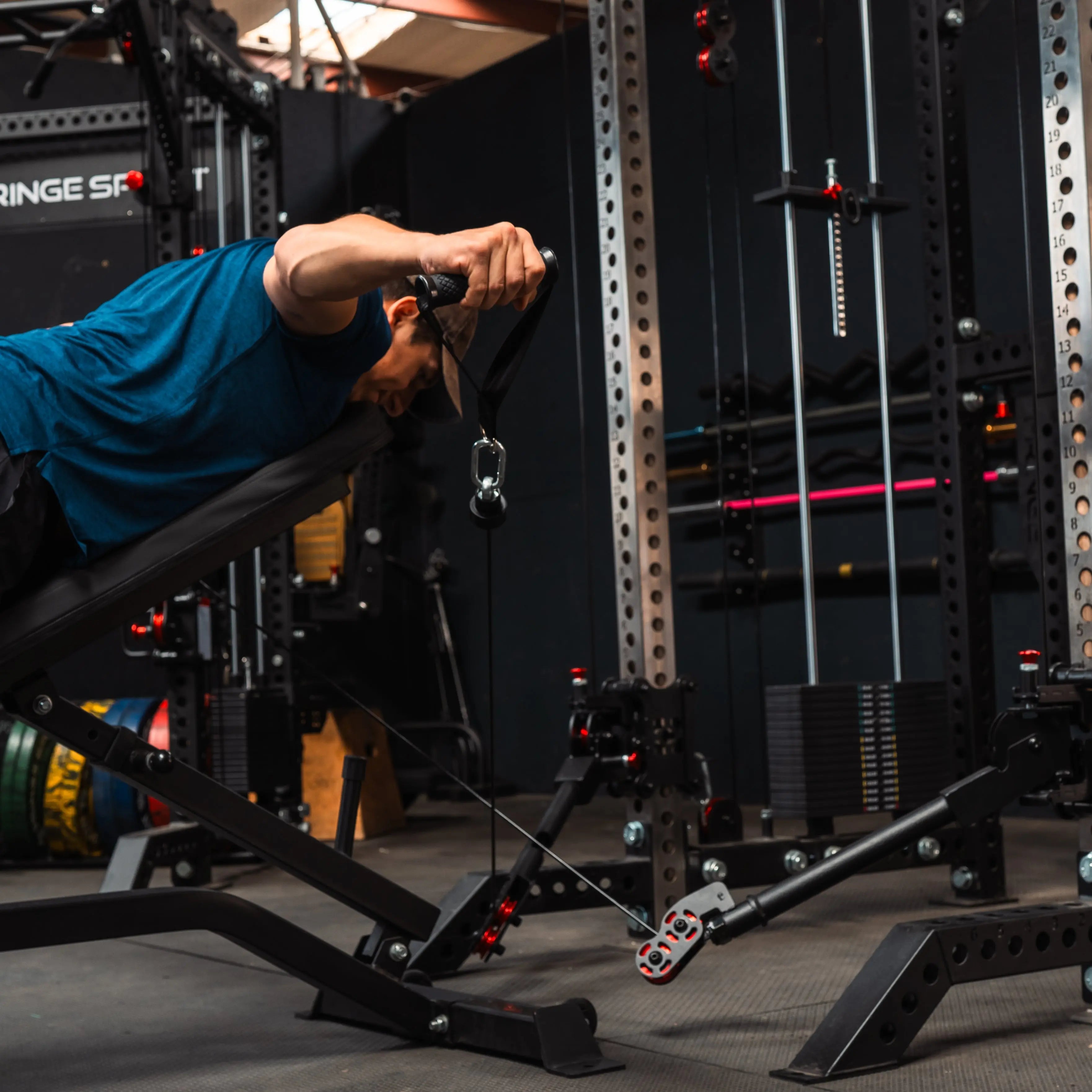 The Dane 2.0 Squat Rack with Cable Crossover | All-in-One Home Gym