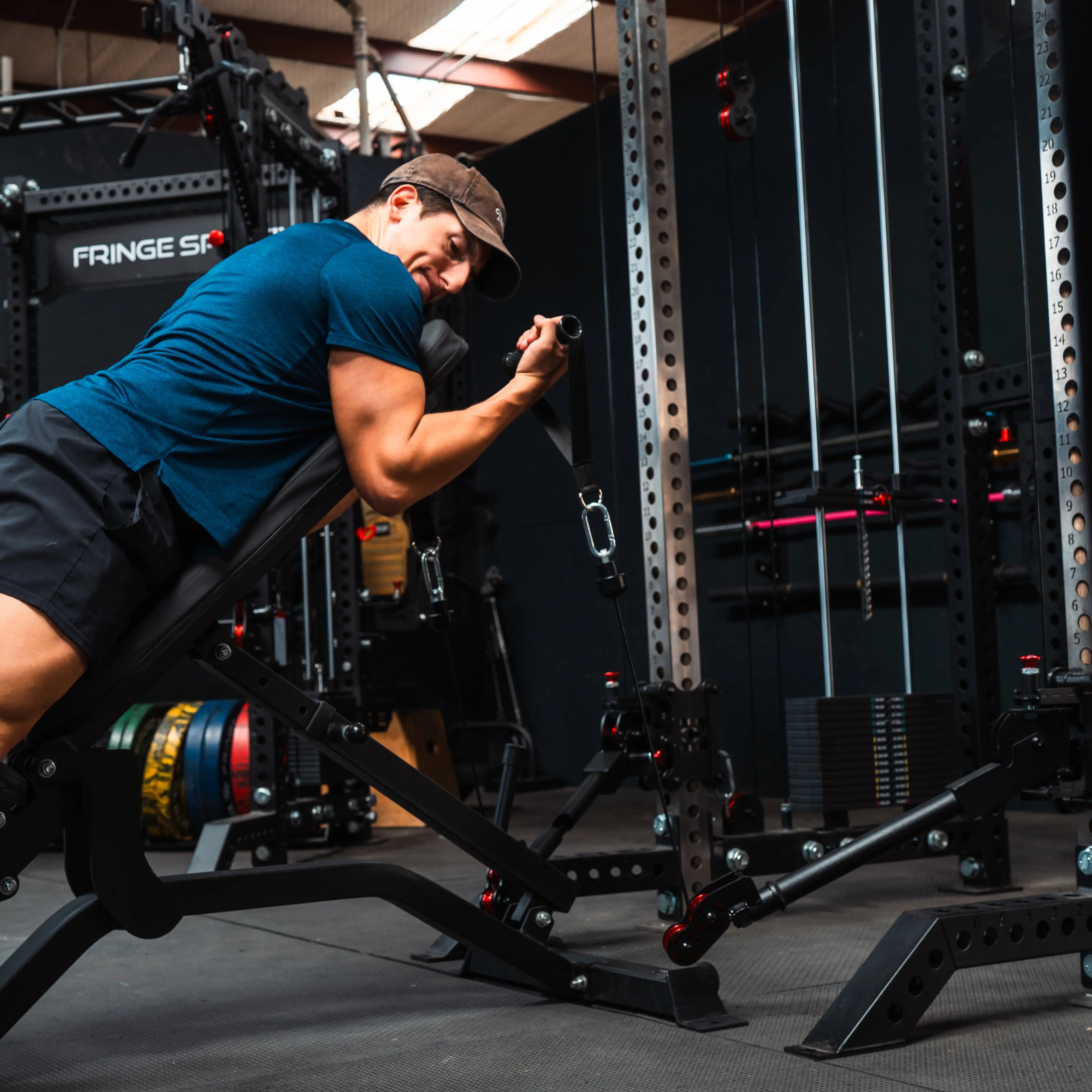The Dane 2.0 Squat Rack with Cable Crossover | All-in-One Home Gym